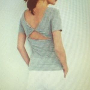 Velvet by Graham & Spencer Unice Open Back Tee